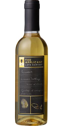 The Applicant, Late Harvest Moscatel, 37,5 cl. 2017