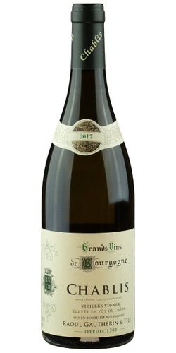 Domaine Raoul Gautherin, Chablis Vielles Vignes 2022 - Vitt vin