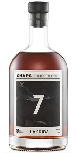 Snaps Bornholm no. 7 Lakrits