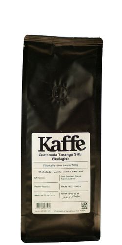 Guatemala Huehuetenango Ekologisk 500 g (Hela Bönor)