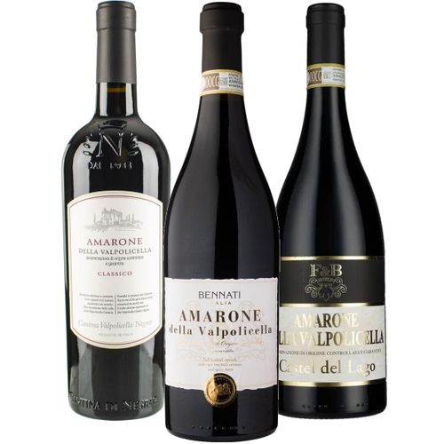 Smaklåda - Amarone 3 flaskor