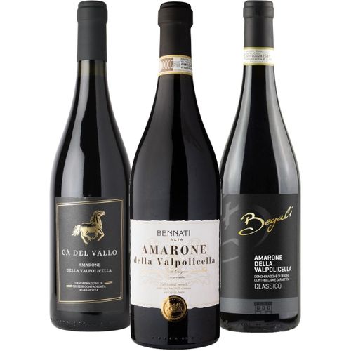 Smaklåda - Amarone 3 flaskor