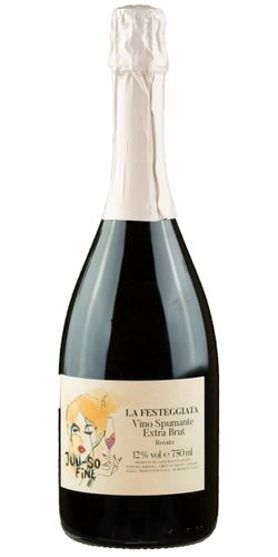 La Festeggiata, Spumante Pink Label 2022