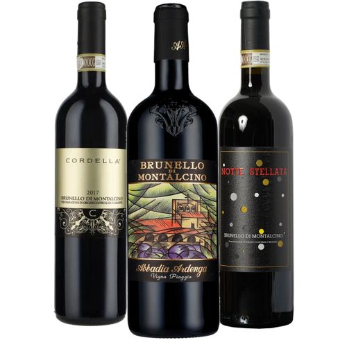 Smaklåda - Brunello 3 flaskor