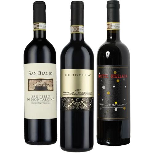 Smaklåda - Brunello 3 flaskor