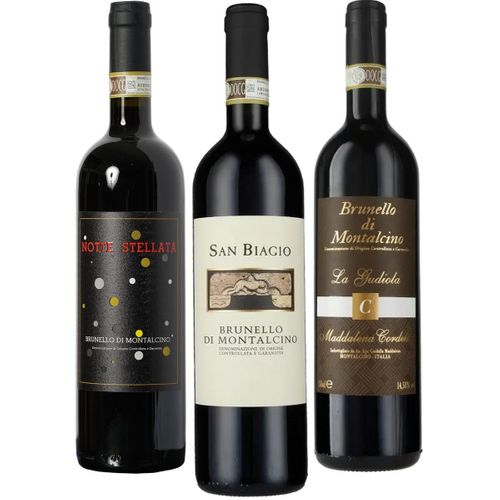Smaklåda - Brunello 3 flaskor