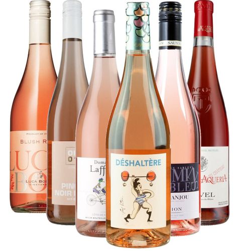 Smaklåda - Söt rosévin