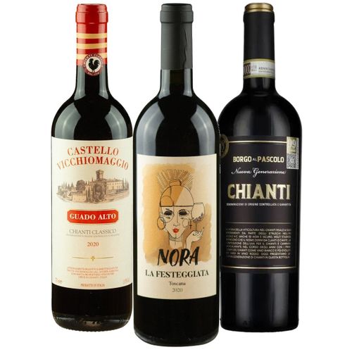 Smaklåda - Chianti 3 flaskor