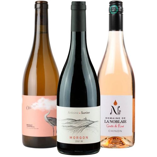 Vinlåda - Naturvin 3 flaskor