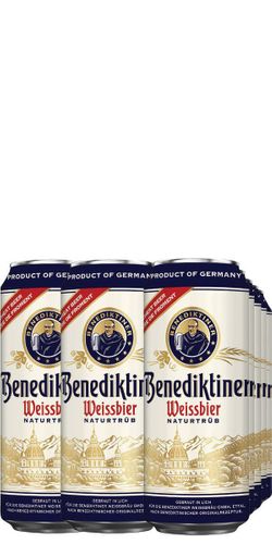 Benediktiner, 1 ks. Weissbier (24 stk) - Öl