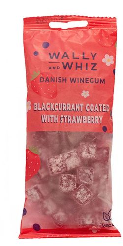 Wally & Whiz, Solbær med jordbær - 57g pose - Vingummi