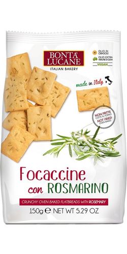 BONTA LUCANE - Focaccina Rosemary 150 g.