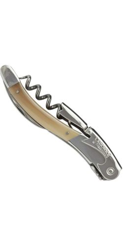 Laguiole Tradition Proptrækker Brun Horn Double Lever