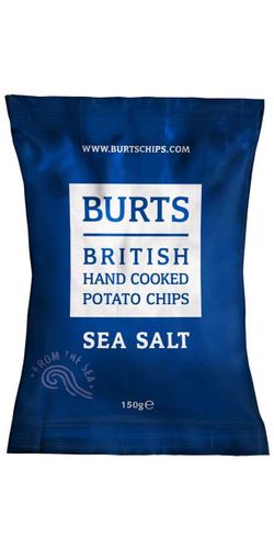 Burts Chips, Sea Salt 150 gr.