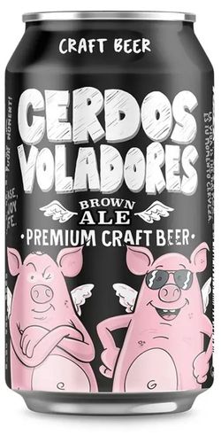 Cerdos Voladores, Brown Ale - Öl