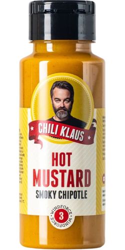 Chili Klaus, Gourmet Sennep - Smoky Chipotle