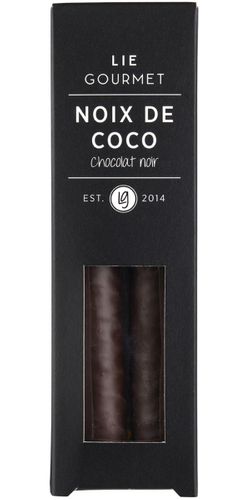 Lie Gourmet, Coconut Bars Dark Chocolate (70g) - Choklad