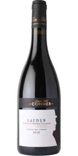 Cordier, Cotes du Rhone Village Laudun 2018 - Rött vin