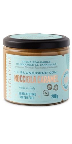 Tastelanghe, Crema Nocciola 60% Caramel 200g