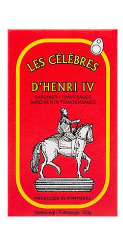 D'HENRI IV Sardiner i Tomatsauce