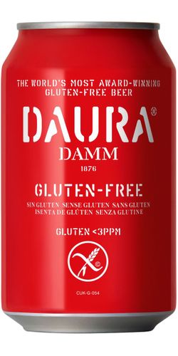 Estrella Damm, Daura Glutenfri 33 cl. Can