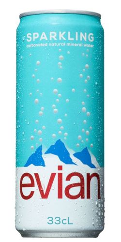 Evian Sparkling Mineral Water - Tonic