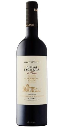 Bodegas Hermanos Pecina, Finca Iscorta de Pecina Gran Reserva 2015