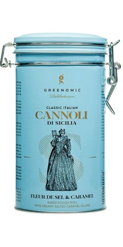 Cannoli di Sicilia, Tin Cannoli - Fleur de Sel & Caramel 200g