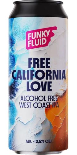 Funky Fluid, Fluid Free California Love Alkoholfri