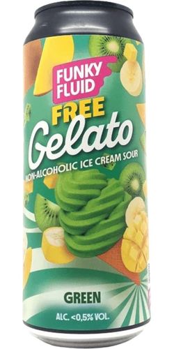 Funky Fluid, Free Gelato Green Alkoholfri