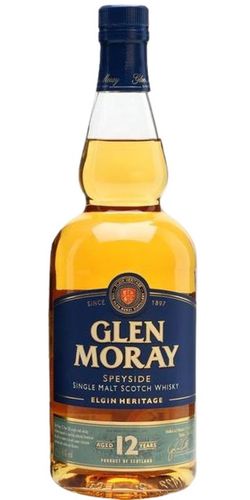 Glen Moray 12 års Malt Scotch Whisky