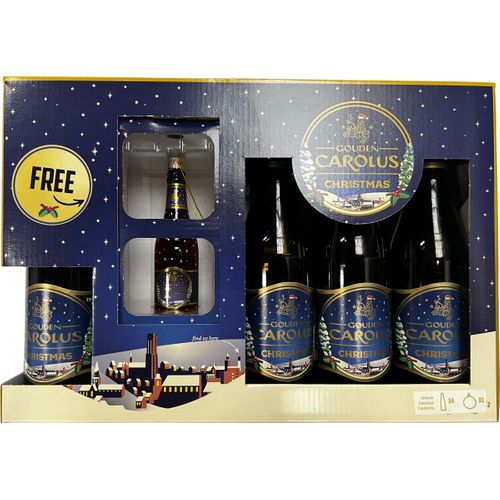 Gouden Carolus, Christmas Gavekasse m. Julekugle