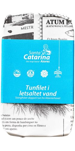Grøndals, Tunfilet i letsaltet vand 120 g.