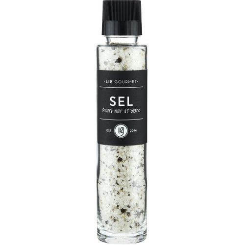 Lie Gourmet, Grinder - Salt, Black and White Pepper (220g) - Kryddor