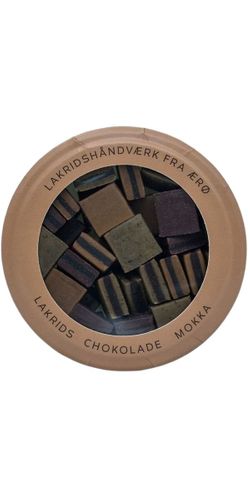 Hattesen Lakridskonfekt, Brun Æske, Lakrids/Choko/Mokka - Godis