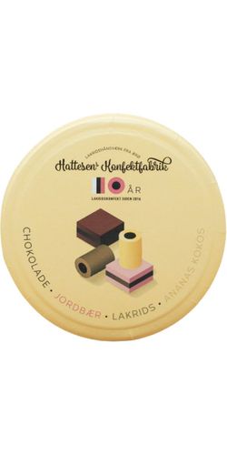 Hattesen Lakridskonfekt, 10 års Jubilæumsæske
