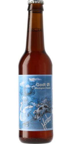 Hornbeer, Økologisk Godt øl Classic  - Bedst før: 06.07.2026