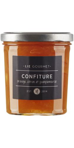 Lie Gourmet, Jam Orange, Lemon, Grape