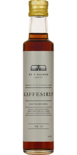DE 5 GAARDE, Kaffesirup Saltkaramel