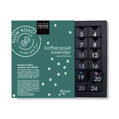 Estate Coffee, Julekalender Kaffekapler 24 stk. 
