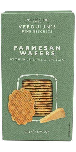 Gourmeture/Biscuit med parmesan og basilikum (Støvet grøn æske)
