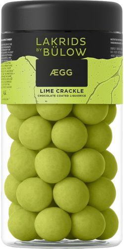 Lakrids by Bülow, Regular Lime Crackle - Lakrits