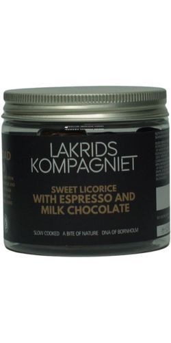 Lakrids Kompagniet, Sød Lakrids med Espresso 130 g. - Lakrits