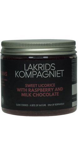 Lakrids Kompagniet, Sød Lakrids med Hindbær 130 g. - Lakrits