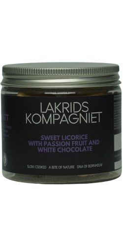 Lakrids Kompagniet, Sød Lakrids med Passionsfrugt 130 g. - Lakrits