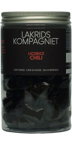 Lakrids Kompagniet, Salmiak Lakrids med Chili 280g - Lakrits