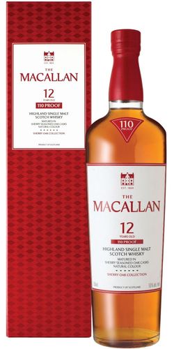 Macallan 12 Years Old Sherry Oak 110 Proof
