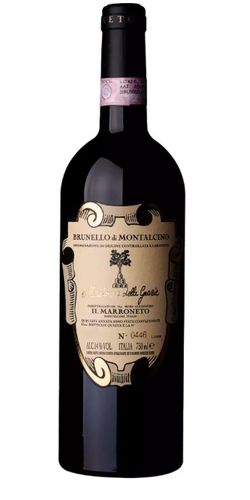 Il Marroneto Brunello Di Montalcino Madonna delle grazie 2018 - Rött vin
