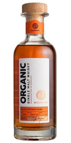 Mosgaard Whisky, Palo Cortado cask Single malt 50 cl.