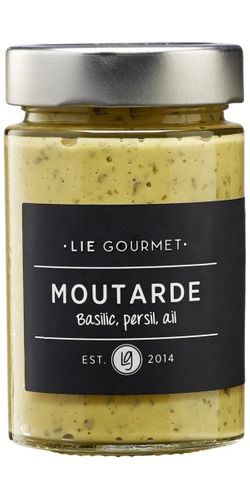 Lie Gourmet, Mustard Basil, Parsley, Garlic (200g) - Senap